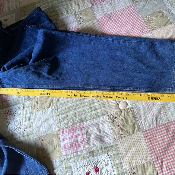 Wrangler‎ Men’s 46x30 Blue Relaxed Fit Jeans - Picture 7 of 8